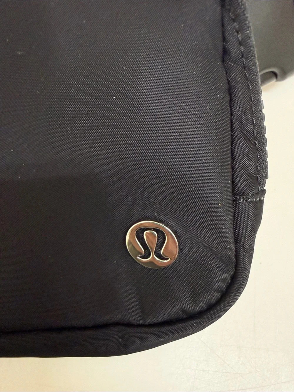 lululemon athletica Black Slim Belt Bag